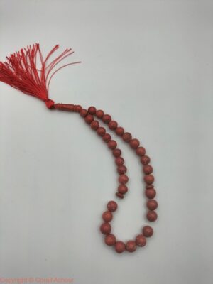 Chapelet islamique en corail rouge