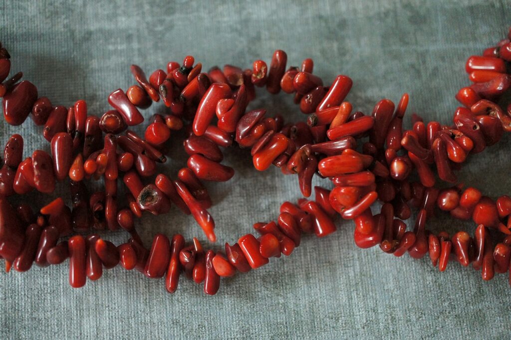 Collier en Corail Rouge véritable