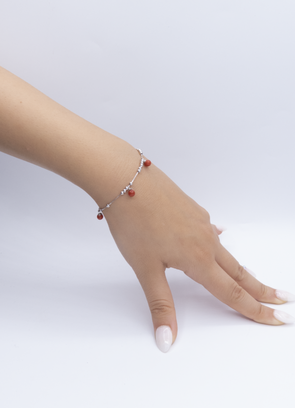 Bracelet en Corail rouge 0013 – Image 2