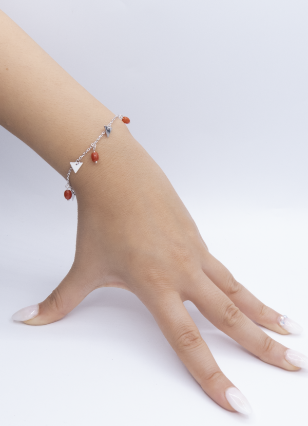 Bracelet en Corail rouge 0017 – Image 5