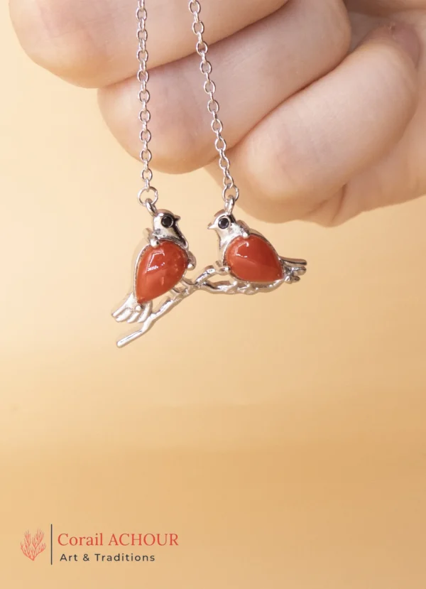 Collier en Corail rouge COL 0011 – Image 3