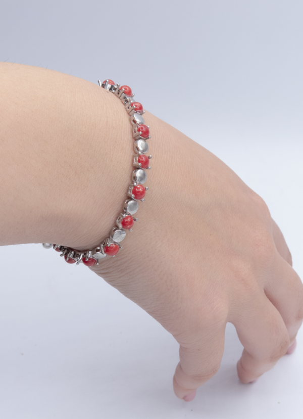 Bracelet en Corail rouge 0052 – Image 3