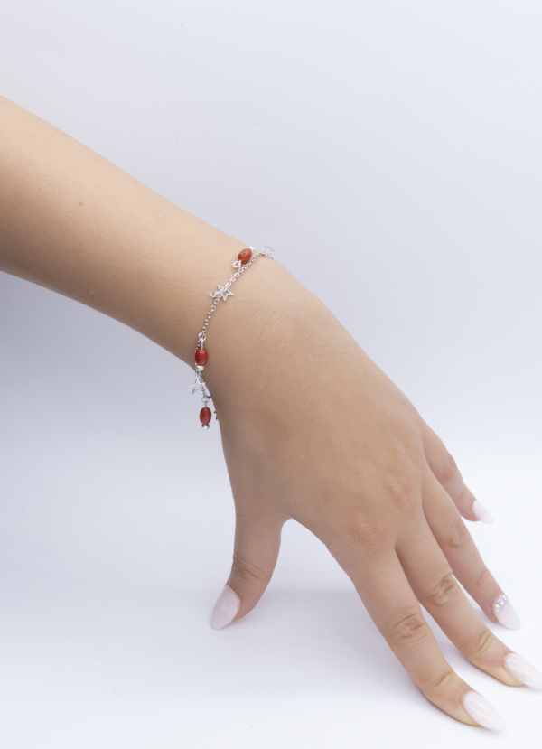 Bracelet en Corail rouge 0015 – Image 2