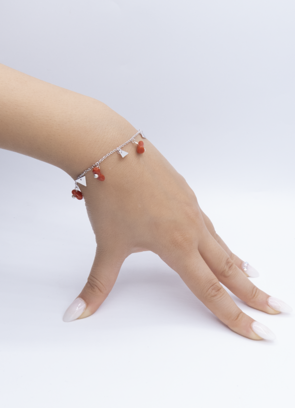 Bracelet en Corail rouge 0018 – Image 3