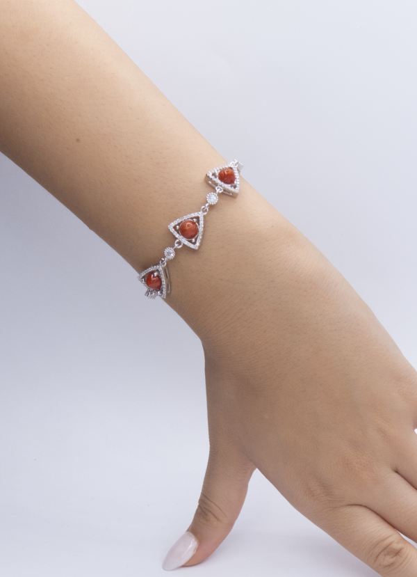 Bracelet en Corail rouge 0009 – Image 3