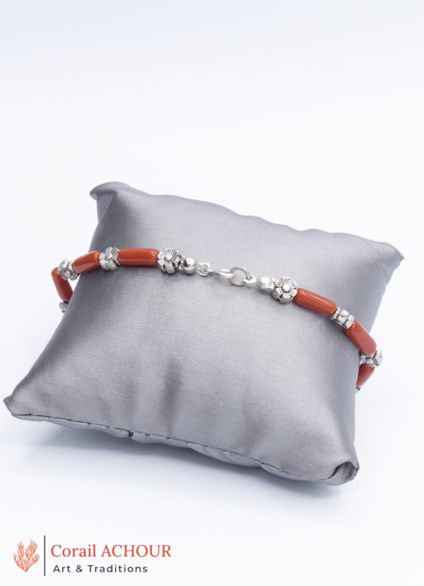 Bracelet en Corail rouge 0022 – Image 3